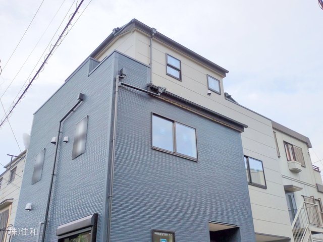 埼玉県志木市柏町6丁目の新築戸建て外構写真 2025年6月25日撮影