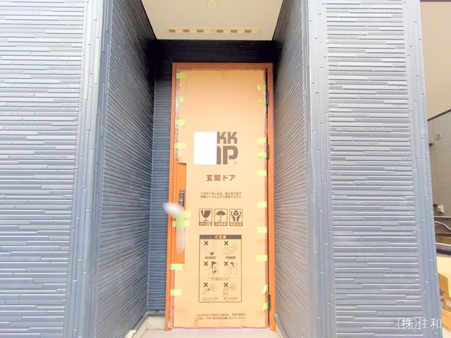 埼玉県志木市柏町6丁目の新築戸建て外構写真 2025年6月25日撮影