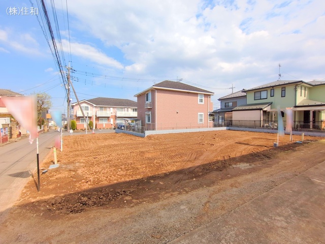 埼玉県ふじみ野市上ノ原1丁目の新築戸建て更地・土地写真 2025年4月6日撮影