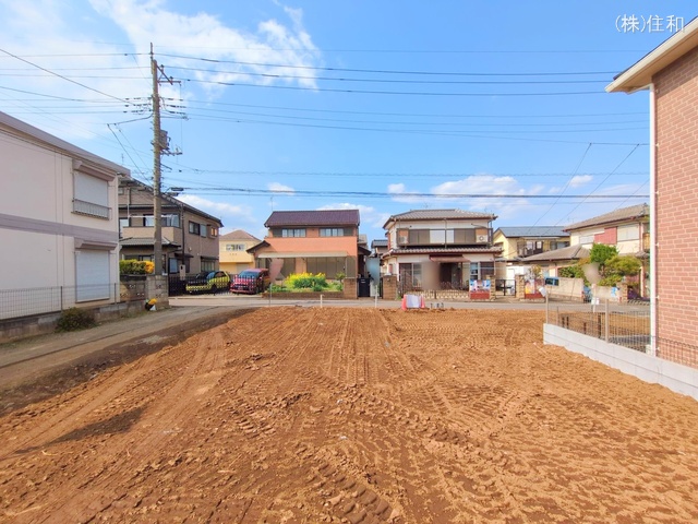 埼玉県ふじみ野市上ノ原1丁目の新築戸建て更地・土地写真 2025年4月6日撮影