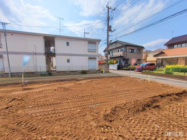 埼玉県ふじみ野市上ノ原1丁目の新築戸建て更地・土地写真 2025年4月6日撮影