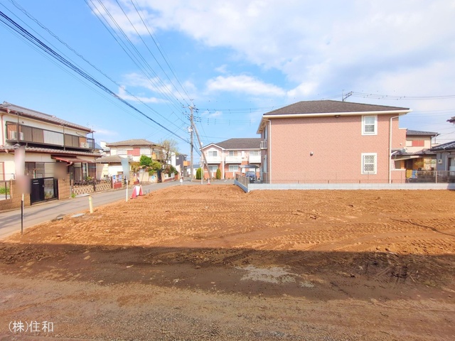 埼玉県ふじみ野市上ノ原1丁目の新築戸建て更地・土地写真 2025年4月6日撮影