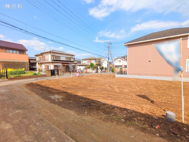 埼玉県ふじみ野市上ノ原1丁目の新築戸建て更地・土地写真 2025年4月6日撮影