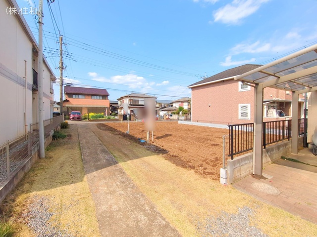埼玉県ふじみ野市上ノ原1丁目の新築戸建て更地・土地写真 2025年4月6日撮影