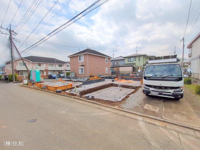 埼玉県ふじみ野市上ノ原1丁目の新築戸建て基礎写真 2025年4月23日撮影
