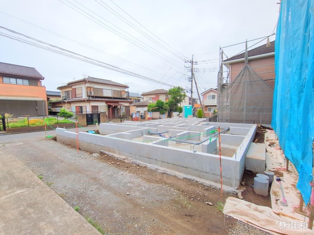埼玉県ふじみ野市上ノ原1丁目の新築戸建て基礎写真 2025年5月18日撮影