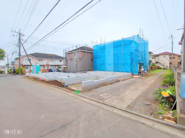 埼玉県ふじみ野市上ノ原1丁目の新築戸建て基礎写真 2025年5月18日撮影