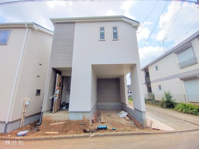 埼玉県ふじみ野市上ノ原1丁目の新築戸建て外構写真 2025年7月3日撮影