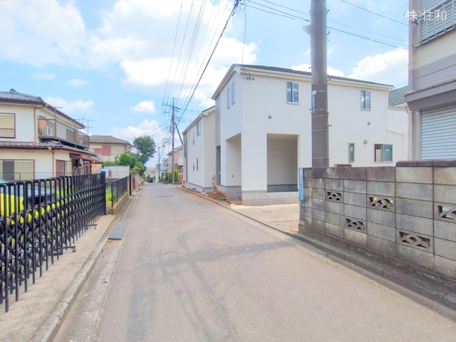 埼玉県ふじみ野市上ノ原1丁目の新築戸建て外構写真 2025年7月3日撮影