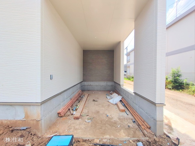 埼玉県ふじみ野市上ノ原1丁目の新築戸建て外構写真 2025年7月3日撮影