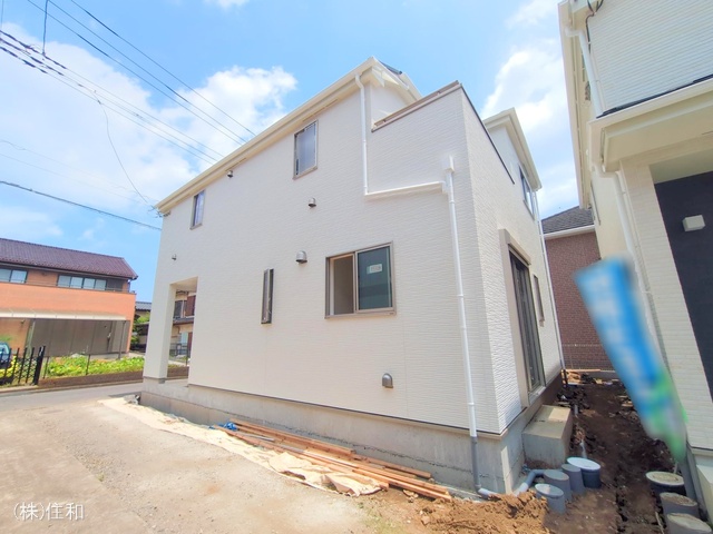 埼玉県ふじみ野市上ノ原1丁目の新築戸建て外構写真 2025年7月3日撮影