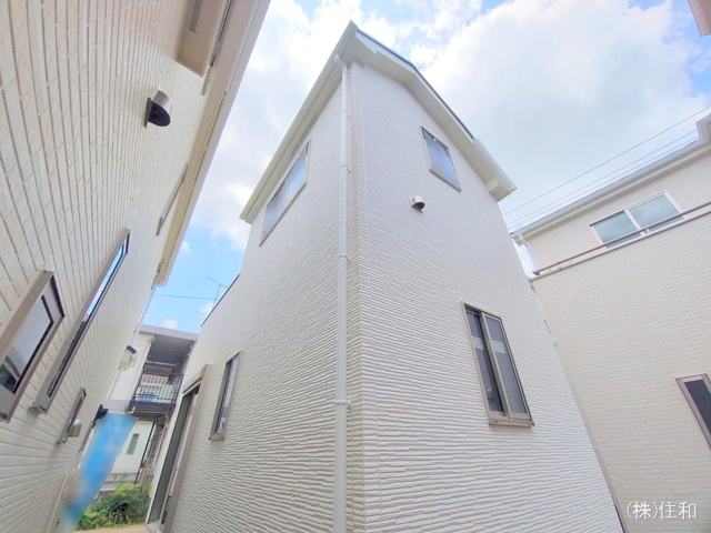 埼玉県ふじみ野市上ノ原1丁目の新築戸建て外構写真 2025年7月3日撮影