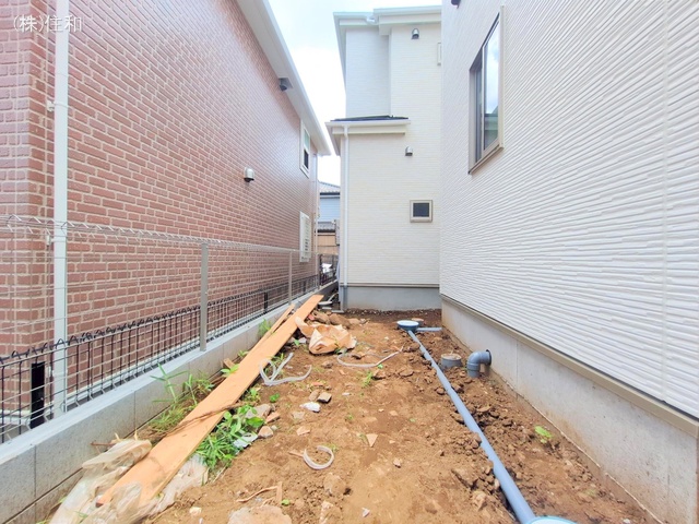 埼玉県ふじみ野市上ノ原1丁目の新築戸建て外構写真 2025年7月3日撮影