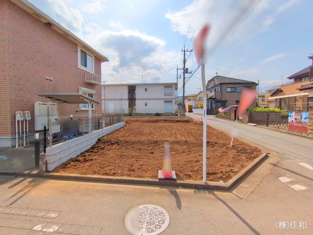 埼玉県ふじみ野市上ノ原1丁目の新築戸建て更地・土地写真 2025年4月6日撮影