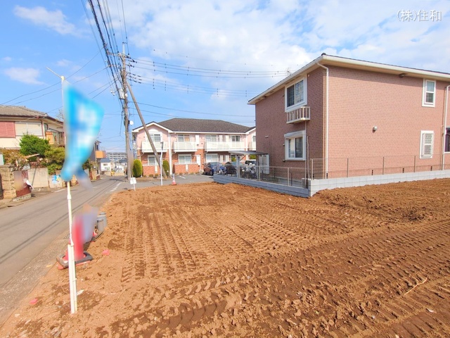 埼玉県ふじみ野市上ノ原1丁目の新築戸建て更地・土地写真 2025年4月6日撮影