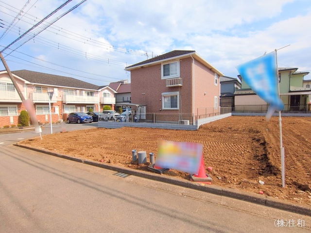 埼玉県ふじみ野市上ノ原1丁目の新築戸建て更地・土地写真 2025年4月6日撮影