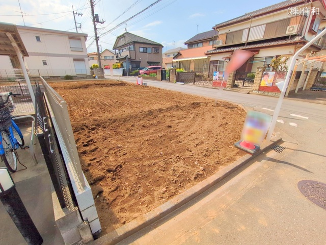 埼玉県ふじみ野市上ノ原1丁目の新築戸建て更地・土地写真 2025年4月6日撮影