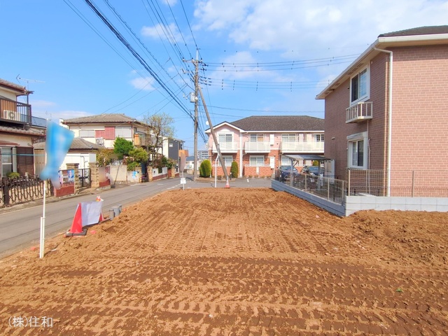 埼玉県ふじみ野市上ノ原1丁目の新築戸建て更地・土地写真 2025年4月6日撮影