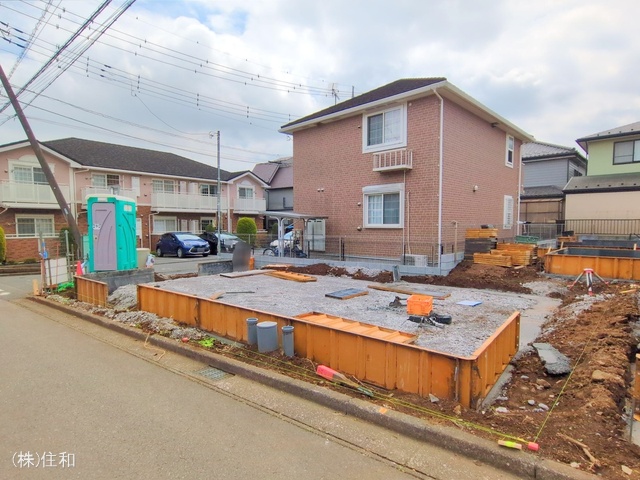 埼玉県ふじみ野市上ノ原1丁目の新築戸建て基礎写真 2025年4月23日撮影