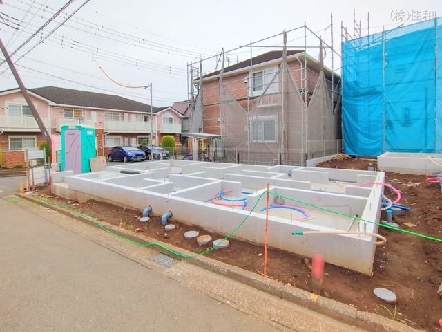埼玉県ふじみ野市上ノ原1丁目の新築戸建て基礎写真 2025年5月18日撮影