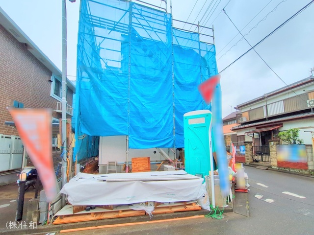 埼玉県ふじみ野市上ノ原1丁目の新築戸建てシート写真 2025年6月9日撮影