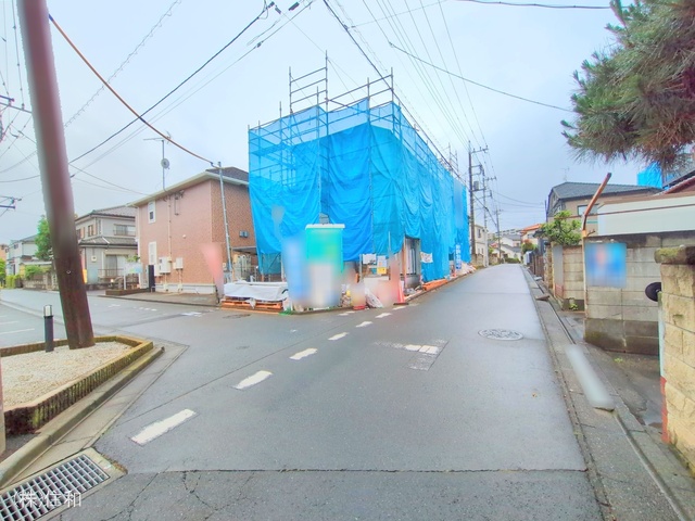 埼玉県ふじみ野市上ノ原1丁目の新築戸建てシート写真 2025年6月9日撮影