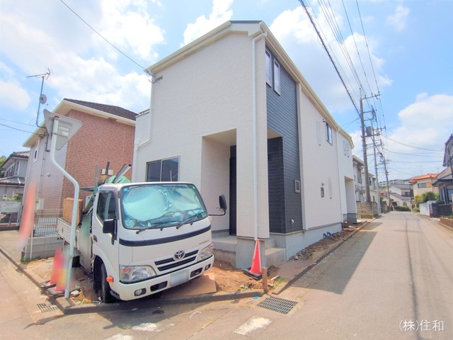 埼玉県ふじみ野市上ノ原1丁目の新築戸建て外構写真 2025年7月3日撮影