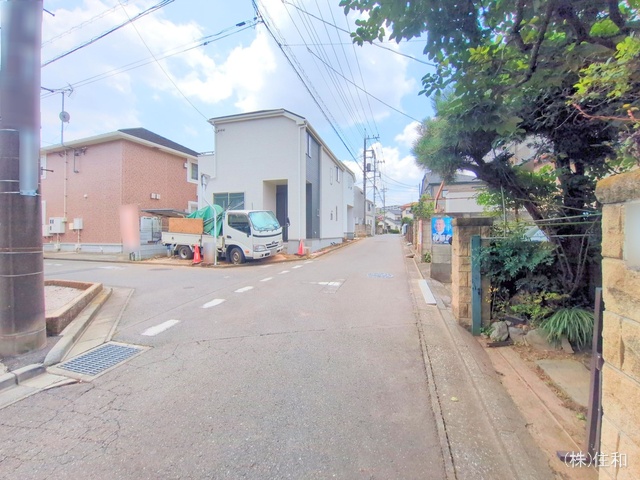 埼玉県ふじみ野市上ノ原1丁目の新築戸建て外構写真 2025年7月3日撮影