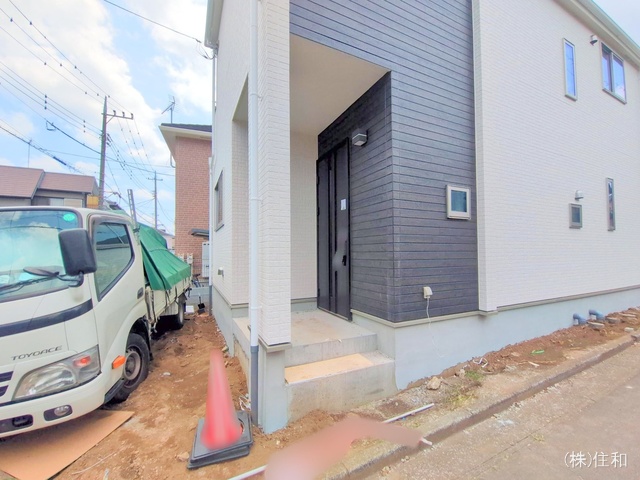 埼玉県ふじみ野市上ノ原1丁目の新築戸建て外構写真 2025年7月3日撮影