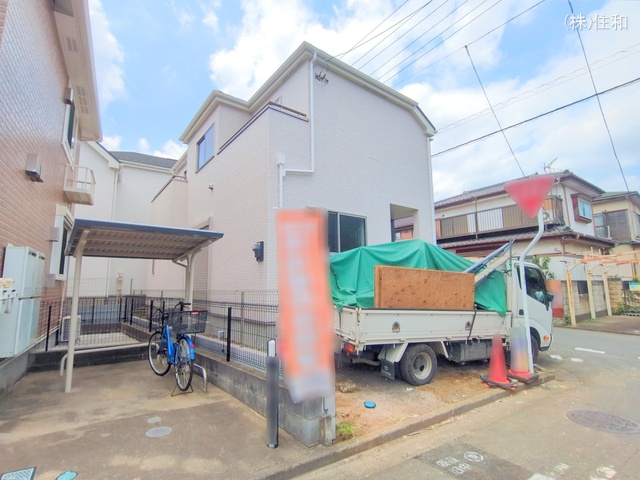 埼玉県ふじみ野市上ノ原1丁目の新築戸建て外構写真 2025年7月3日撮影