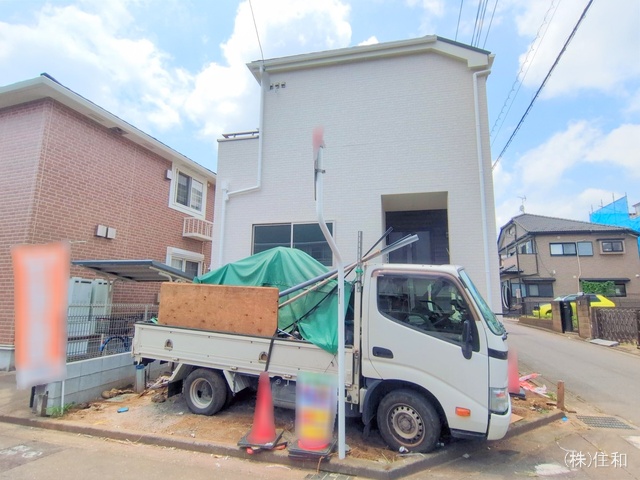 埼玉県ふじみ野市上ノ原1丁目の新築戸建て外構写真 2025年7月3日撮影