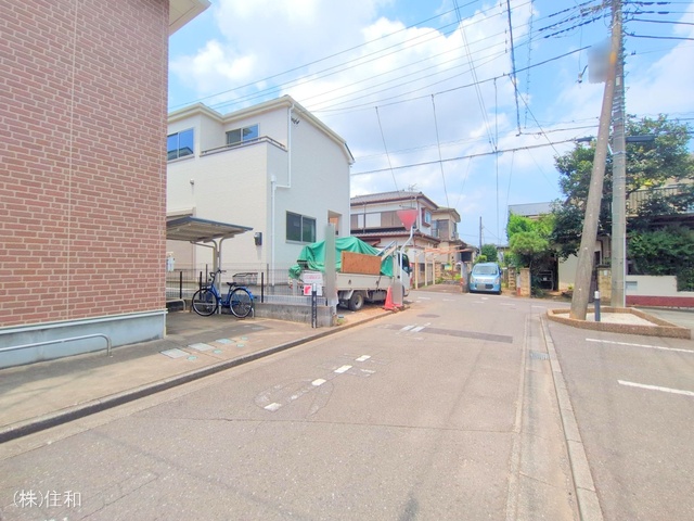 埼玉県ふじみ野市上ノ原1丁目の新築戸建て外構写真 2025年7月3日撮影