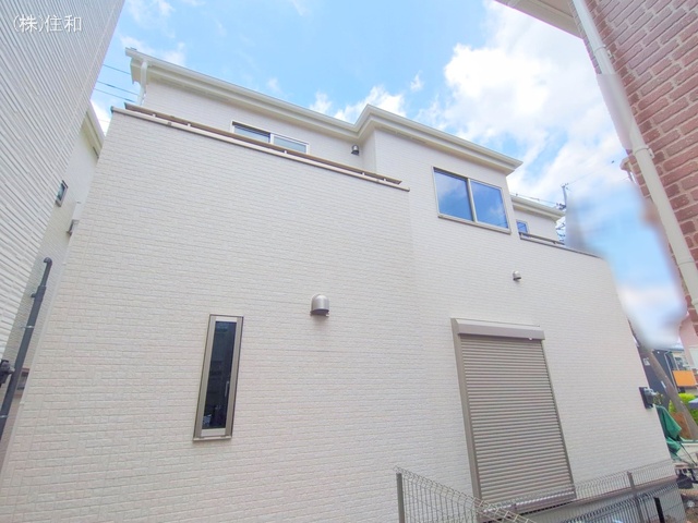 埼玉県ふじみ野市上ノ原1丁目の新築戸建て外構写真 2025年7月3日撮影