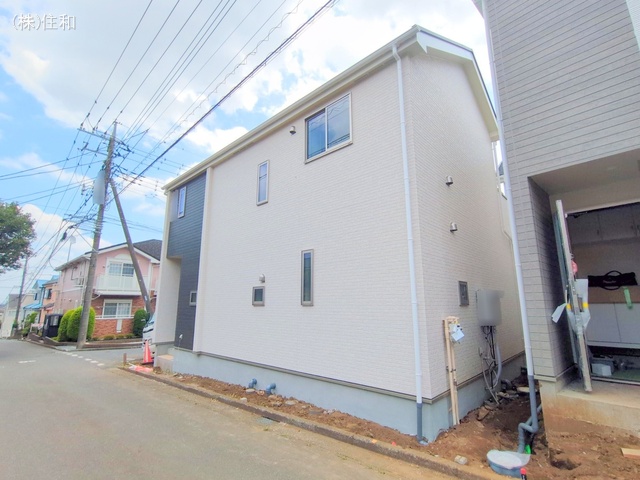 埼玉県ふじみ野市上ノ原1丁目の新築戸建て外構写真 2025年7月3日撮影