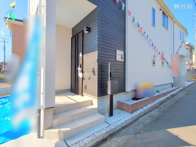 埼玉県ふじみ野市上ノ原1丁目の新築戸建て完成写真 2025年8月14日撮影