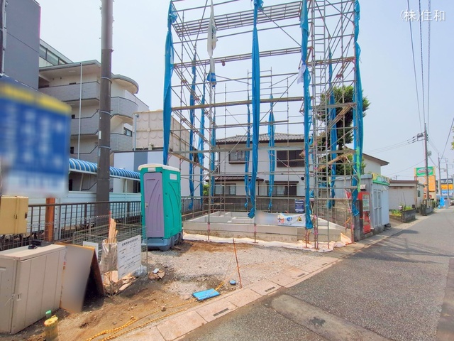 埼玉県志木市柏町5丁目の新築戸建て基礎写真 2025年5月20日撮影