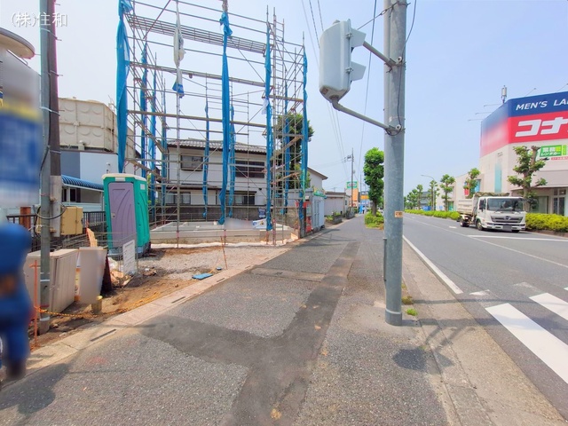 埼玉県志木市柏町5丁目の新築戸建て基礎写真 2025年5月20日撮影