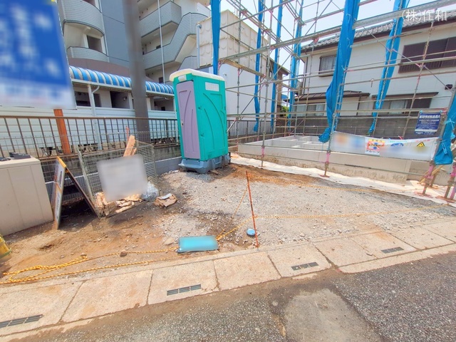 埼玉県志木市柏町5丁目の新築戸建て基礎写真 2025年5月20日撮影