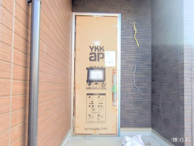 埼玉県志木市柏町5丁目の新築戸建て外構写真 2025年7月8日撮影