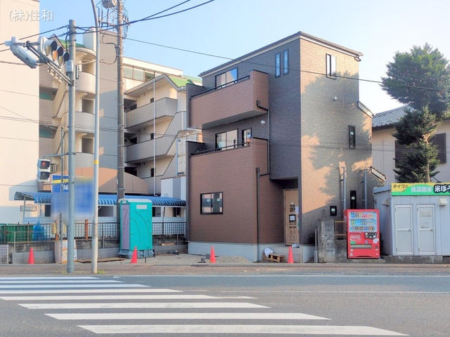 埼玉県志木市柏町5丁目の新築戸建て外構写真 2025年7月8日撮影