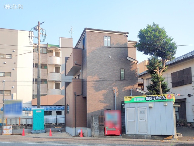 埼玉県志木市柏町5丁目の新築戸建て外構写真 2025年7月8日撮影