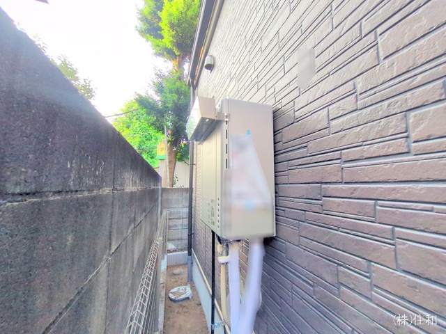 埼玉県志木市柏町5丁目の新築戸建て外構写真 2025年7月8日撮影