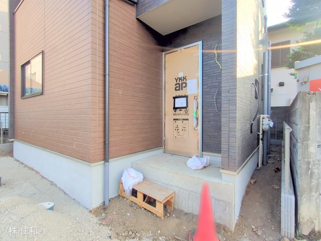埼玉県志木市柏町5丁目の新築戸建て外構写真 2025年7月8日撮影