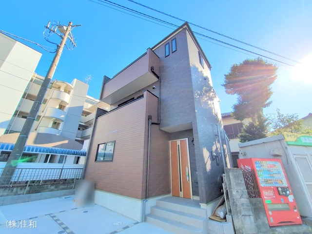 埼玉県志木市柏町5丁目の新築戸建て完成写真 2025年7月29日撮影