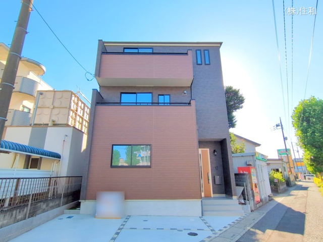 埼玉県志木市柏町5丁目の新築戸建て完成写真 2025年7月29日撮影