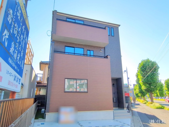 埼玉県志木市柏町5丁目の新築戸建て完成写真 2025年7月29日撮影