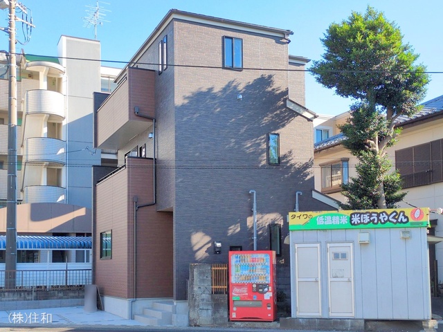 埼玉県志木市柏町5丁目の新築戸建て完成写真 2025年7月29日撮影