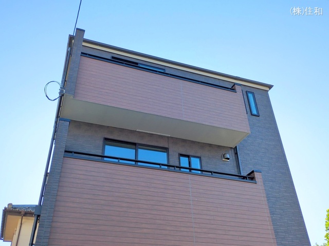 埼玉県志木市柏町5丁目の新築戸建て完成写真 2025年7月29日撮影