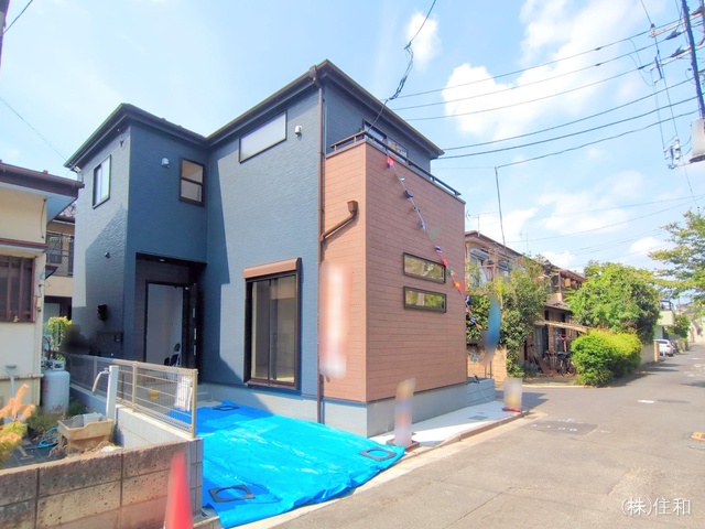 埼玉県富士見市渡戸３丁目の新築戸建て完成写真 2025年7月3日撮影