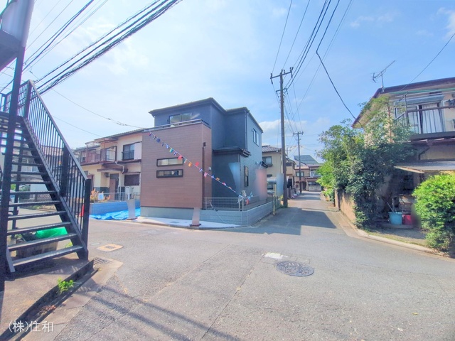 埼玉県富士見市渡戸３丁目の新築戸建て完成写真 2025年7月3日撮影